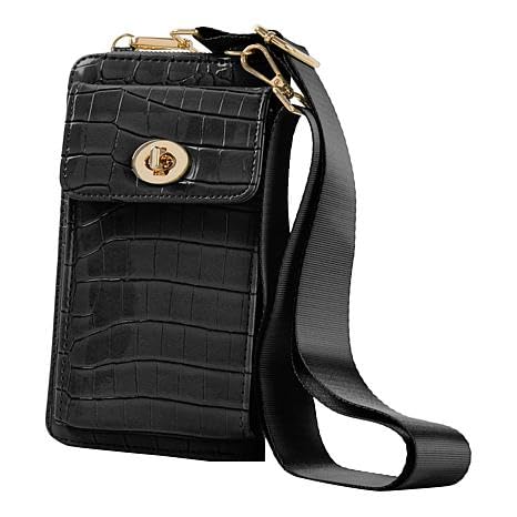Samantha Brown To-Go Croco Phone Crossbody