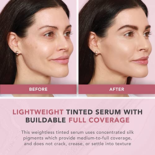 Doll 10 TCE Luminous Super Coverage Serum with Niacinamide - Full Coverage Tinted Foundation Makeup