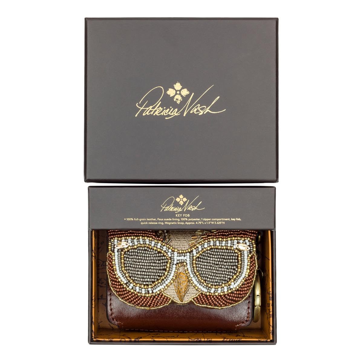 Gift Box with Mini Torri - Owl Beading & Embroidery by Patricia Nash
