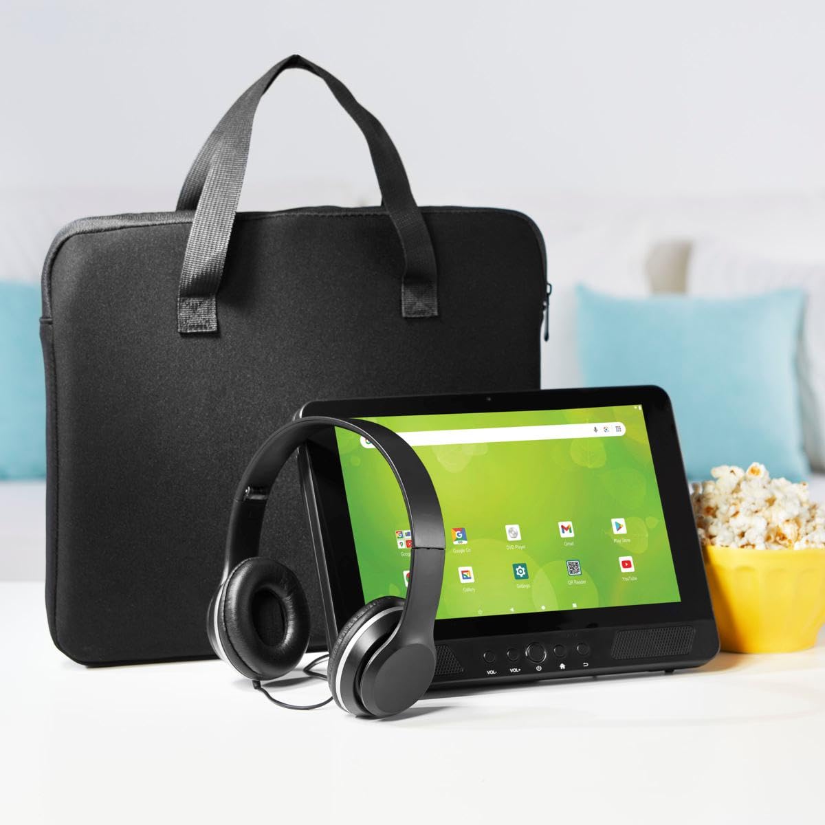 GPX Entertainment+ 10-inch Tablet and Portable DVD Player, TBDV1093 - Teal