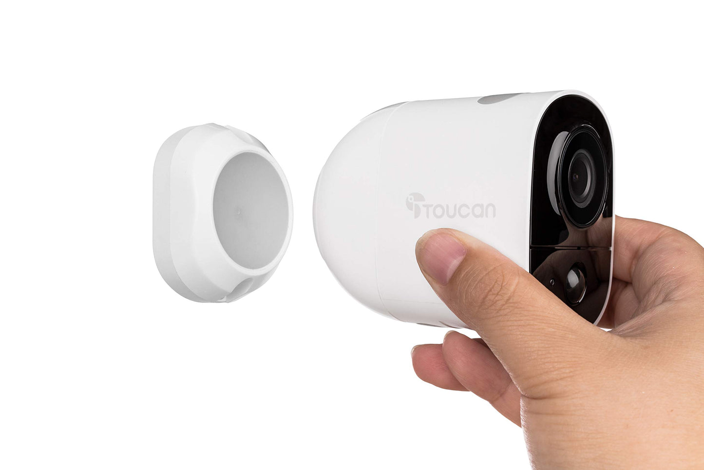 TOUCAN 1080P Wireless Outdoor Waterproof Night Vision Camera, Works with Alexa