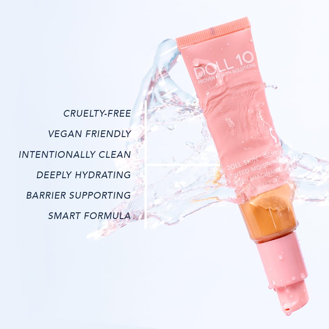DOLL SKIN GENIUS™ TINTED MOISTURIZER WITH PLANT BASED COLLAGEN
