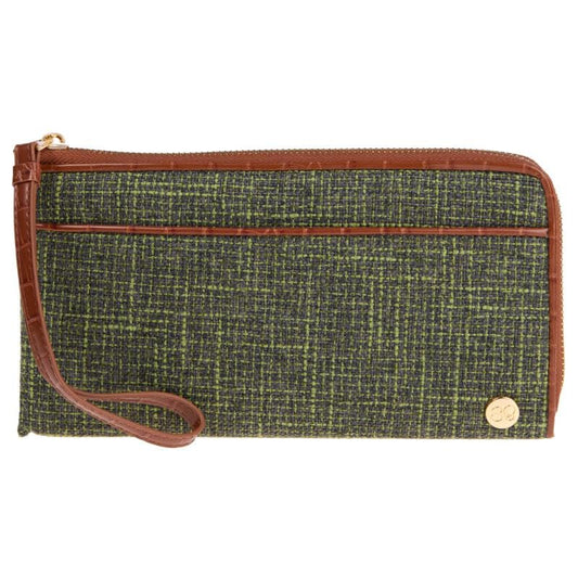 Samantha Brown To-Go RFID Tweed Travel Wallet