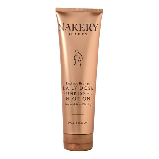 Nakery Beauty Skincare Infused Tanning Glotion for Face & Body 8.45 fl oz
