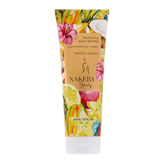 Nakery  Skin Toning Body Butter CREPE SMOOTHING  Tropical Therapy 10 oz SEALED
