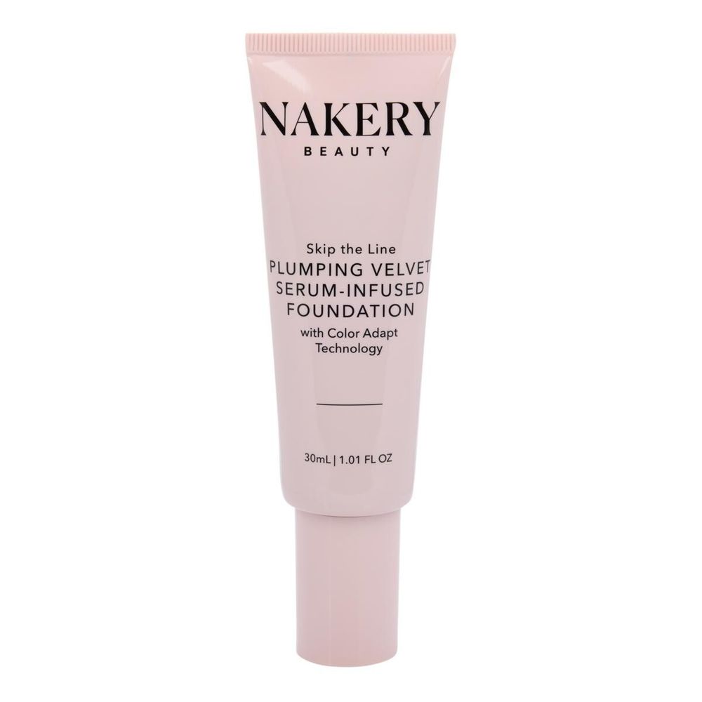 Nakery Beauty Skip The Line Plumping Serum-Infused Foundation Choose Shade-