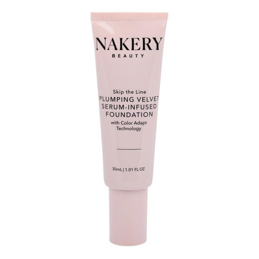 Nakery Beauty Skip The Line Plumping Serum-Infused Foundation Choose Shade-