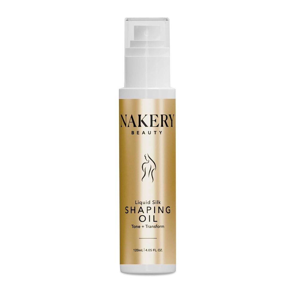 Nakery Beauty LIQUID SILK SHAPING OIL Tone +Transform 4.05 fl. oz. New & Sealed
