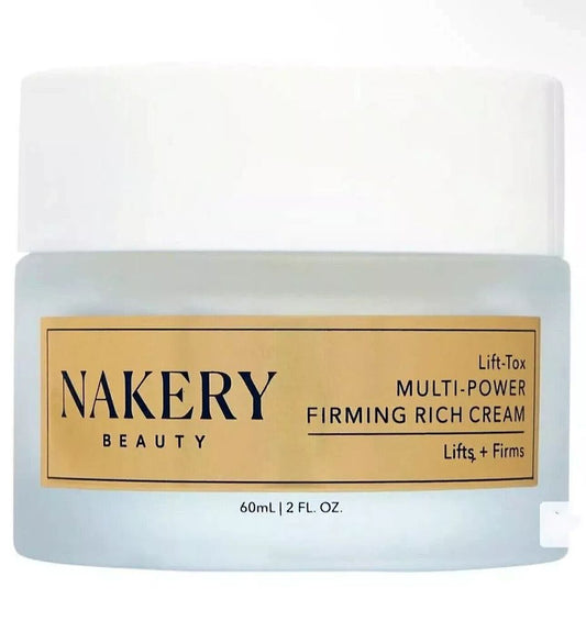 Nakery Beauty LIFT-TOX Multi-Power Rich Firming Cream 2 oz. New with Box