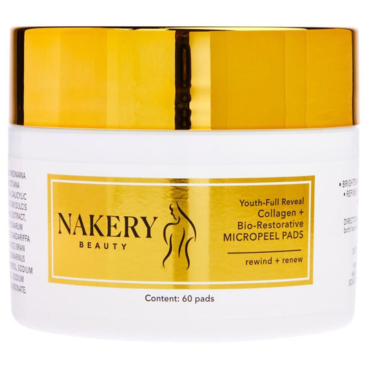 Nakery Youth-FULL Reveal Collagen + Bio-Restorative MicroPeel Pads New & Sealed