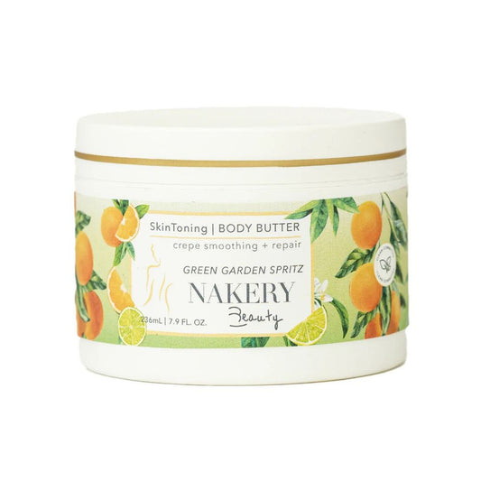 Nakery Beauty Green Garden Spritz SkinToning Hydration Body Butter 7.9 fl oz.