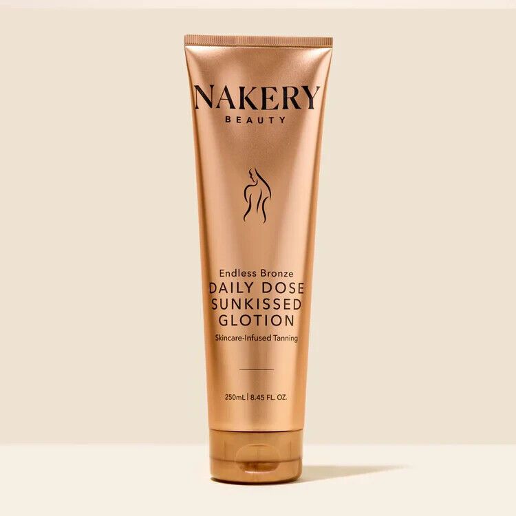 NAKERY ENDLESS BRONZE DAILY DOSE SUNKISSED GLOTION,SKINCARE TANNING 8.45 OZ