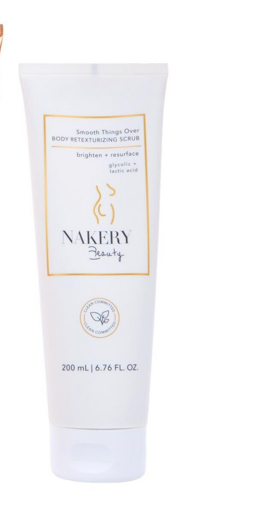 Nakery Beauty Smooth Things Over Body Texturizing Scrub Brighten + Resurface