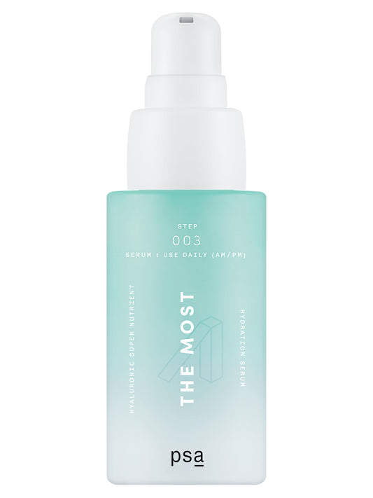 PSA - THE MOST Hyaluronic Super Nutrient Hydration Serum | Hyaluronic Acid Complex, Kombucha, Acai Berry | Suitable for All Skin Types (30 mL | 1 oz)