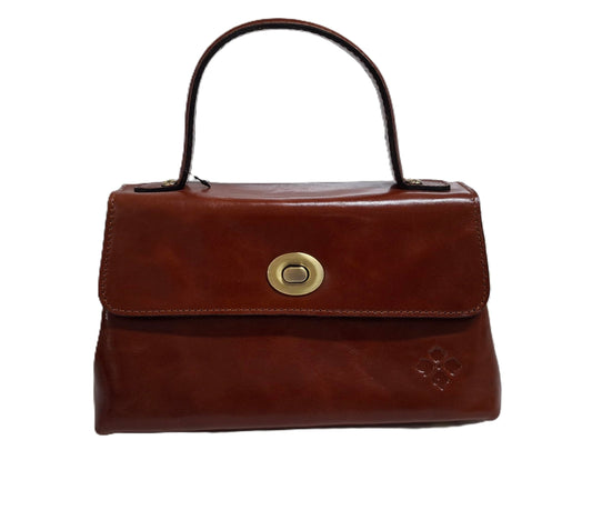 Patricia Nash Mazzo Top Handle Crossbody - Tan -