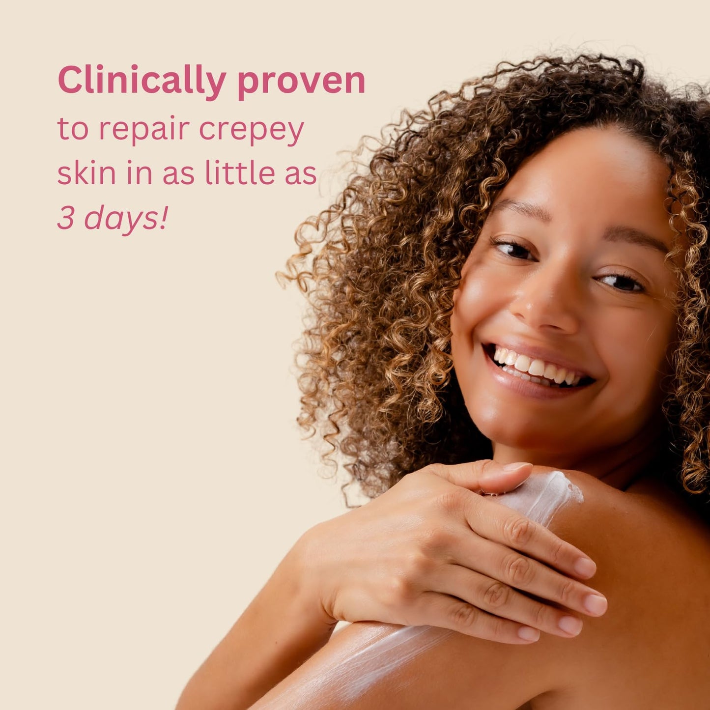 Nakery Body Butter Anti Aging Moisturizer - Body Cream Skin Tightening Cream & Neck Firming Cream, Moisturizing Cream & Neck Tightening Cream for Body & Face Cream for Dry Skin 300ml