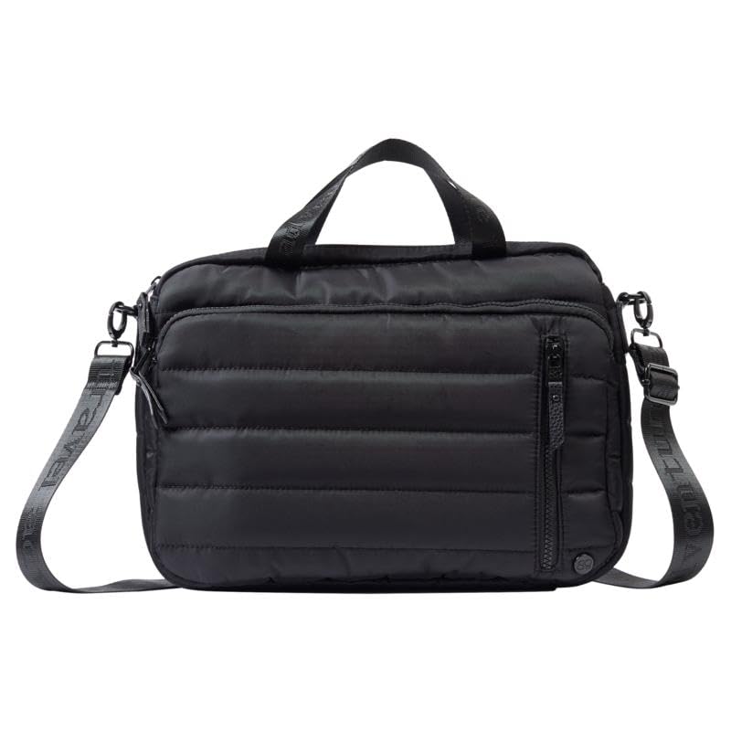 Samantha Brown Quilted Small Laptop/Tablet Crossbody Bag
