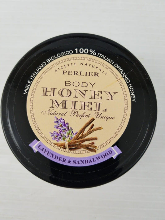Honey Miel Perlier Body Cream Lavender & Sandalwood 6.7 fl oz., 6.70 Fl Oz (Pack of 1)
