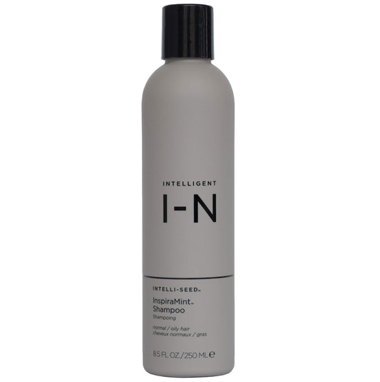Intelligent Nutrients InspiraMint Invigorating Shampoo - Formerly Harmonic Invigorating Shampoo - Infused with Peppermint Oil & Spearmint Oil - New Look, Same Tingle (8.5 oz)