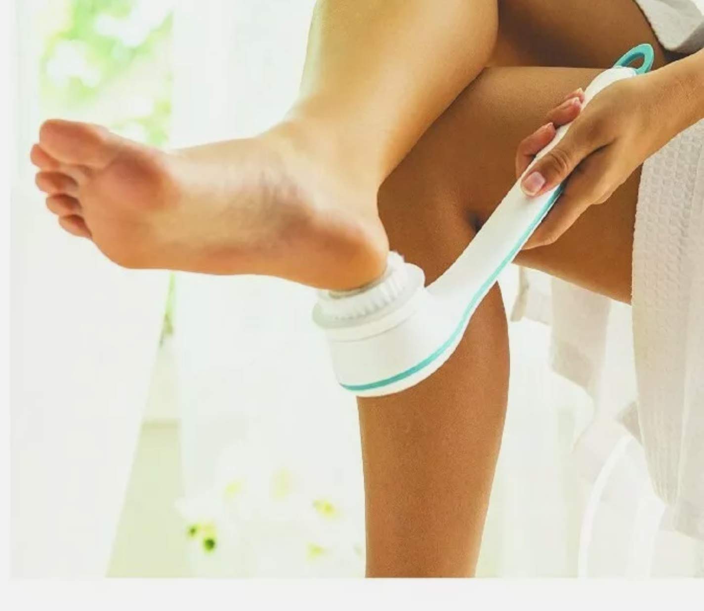 Spin Spa Body Brush Deluxe 10 pc Kit - Teal