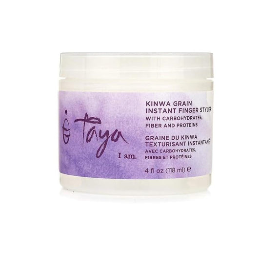 Taya Kinwa Grain Instant Finger Styler, 5-in-1 Multi-Tasking Styling formula – Hair Texturizer Paste, Hair Volumizer Styling Cream. Effortless Styling Just by Using Your Fingers