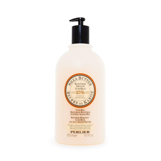 Perlier Shea Butter with Pure Bath & Shower Cream, 101.4 fl