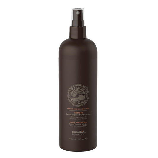 Tweak’d by Nature - Restore Revitalizing Hair Treatment Mist, Strengthens and Protects Hair for Soft Feel and Healthy Shine, Cruelty Free