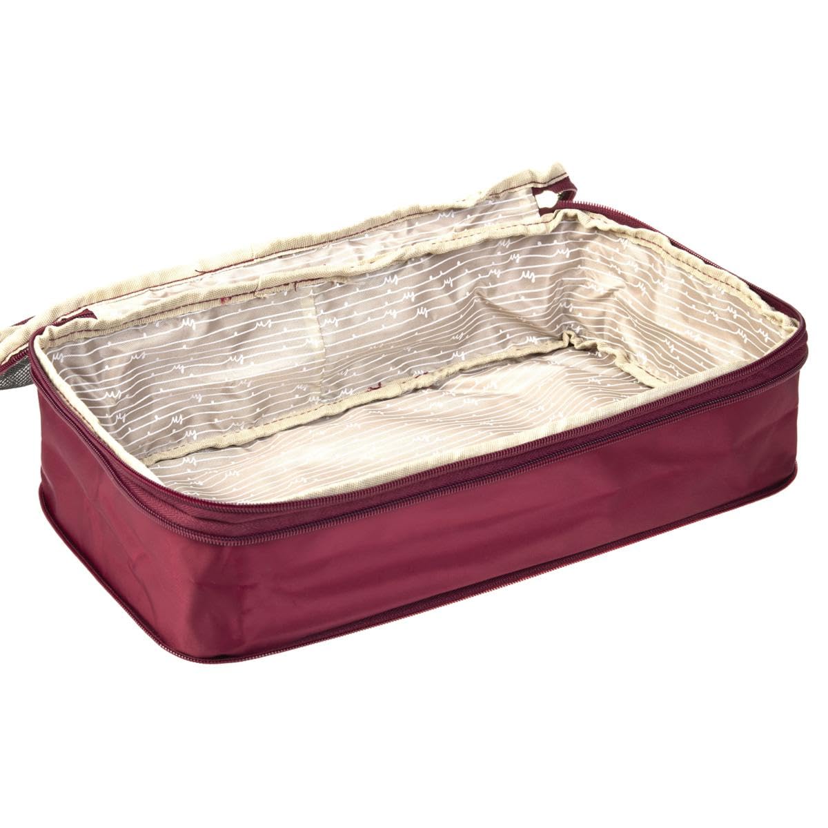 Samantha Brown 6pc Travel Organizer Set, Grey