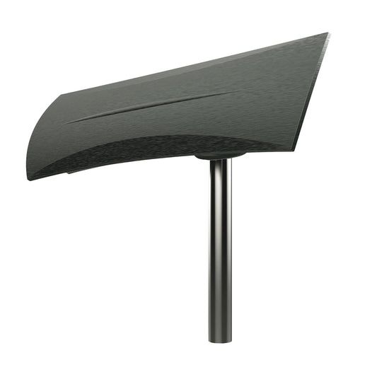 ANTOP - Omni Bar Indoor/Outdoor Smartpass Amplified HDTV Antenna (AT-420B - Dark Grey)