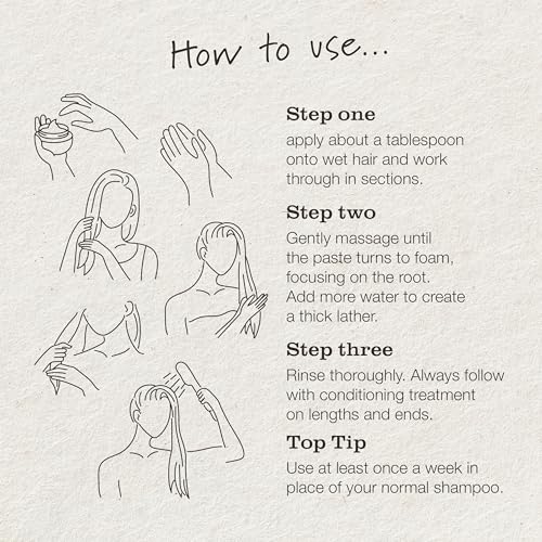 Tweak’d by Nature - Rise & Shine Cleansing Volumizing Hair Scrub for Scalp Treatment, Super Size Exfoliating Scrub for Thicker-Looking Hair, with Rhassoul Lava Clay, Cruelty Free (16 ounces)