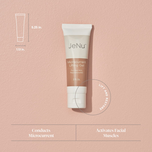 Trophy Skin Microcurrent Lifting Gel - Microcurrent Gel Made with Hyaluronic Acid for RejuvatoneMD Facial Toning System - Instant Face Lift Skin Treatment - 2 fl oz