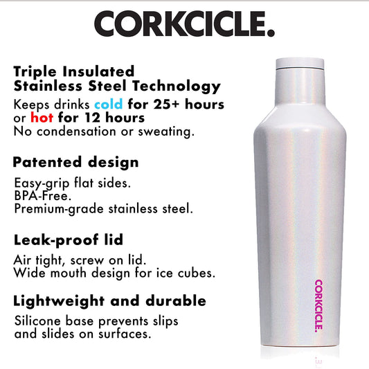 Corkcicle Canteen | Triple Insulated Stainless Steel Water Bottle | Reusable | Leakproof…