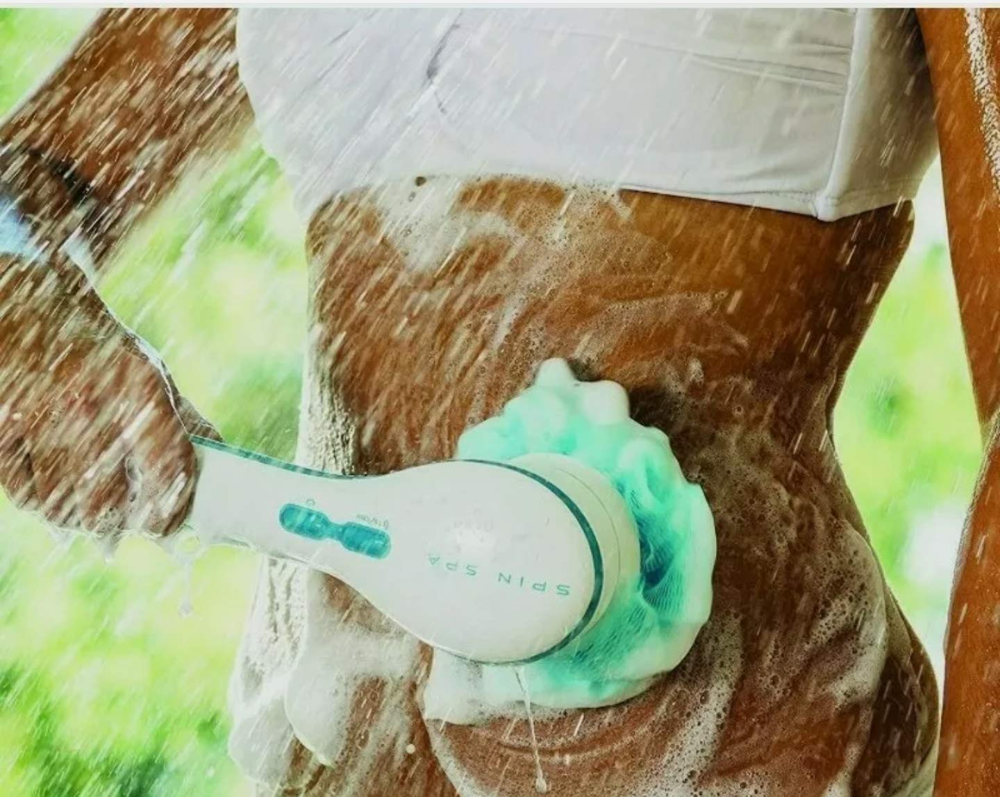 Spin Spa Body Brush Deluxe 10 pc Kit - Teal