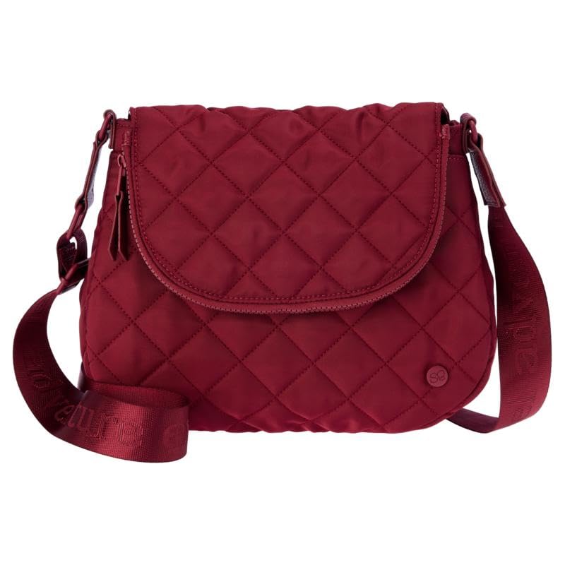 Samantha Brown To-Go Quilted Flap Saddle Crossbody