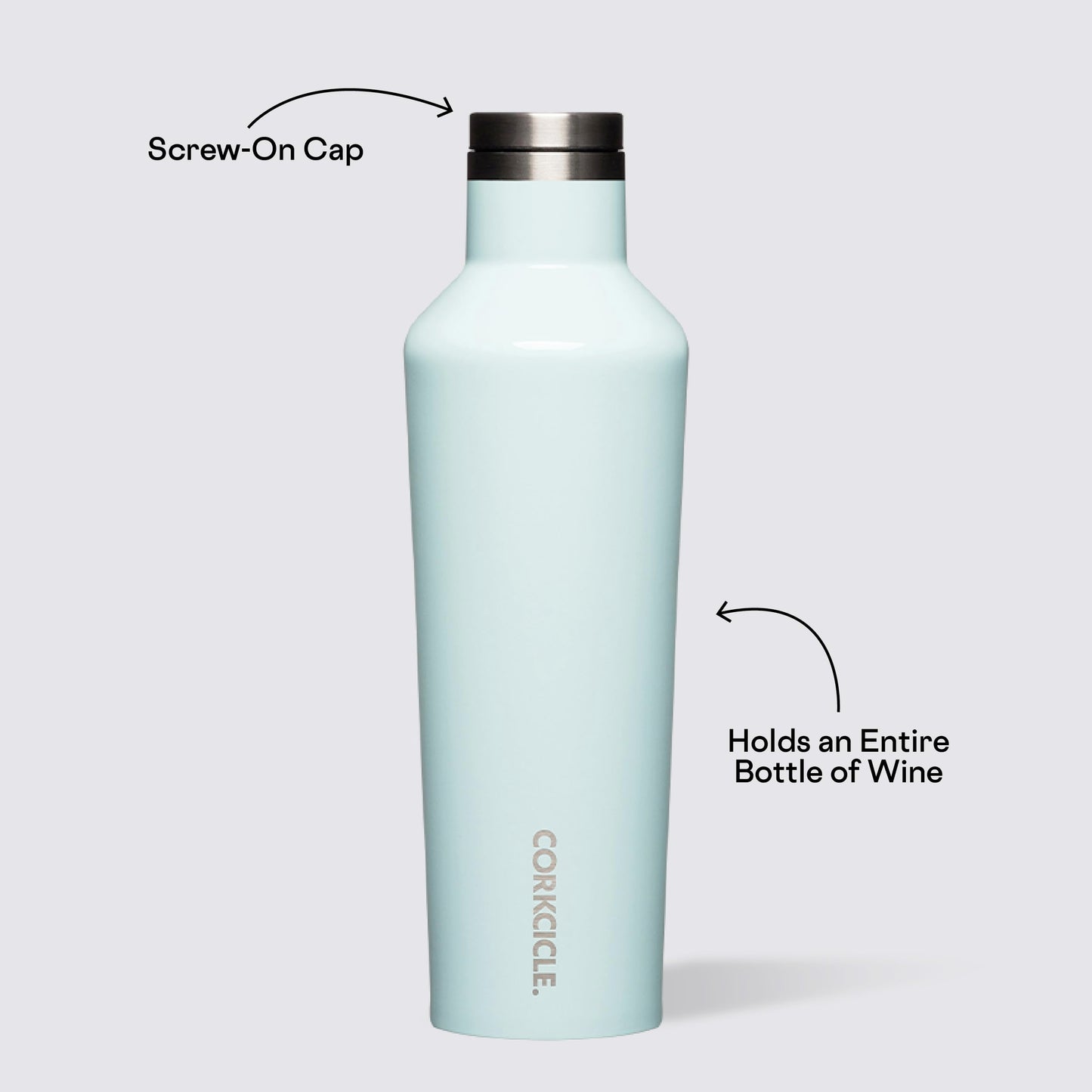 Corkcicle Classic Canteen Insulated Tumbler 16 oz and 25 oz
