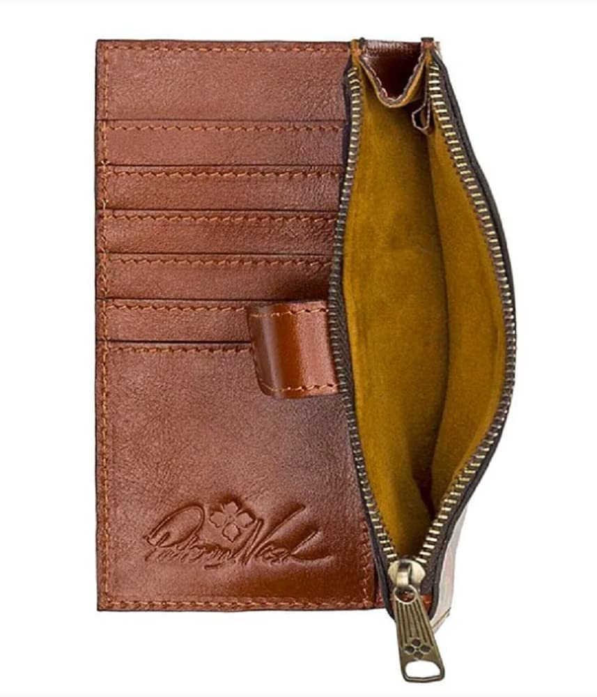 *Patricia Nash Nazari Nazari Travel Sticker Print Leather RFID Wallet