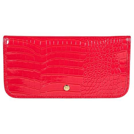 Samantha Brown To-Go Croco RFID Travel Organizer