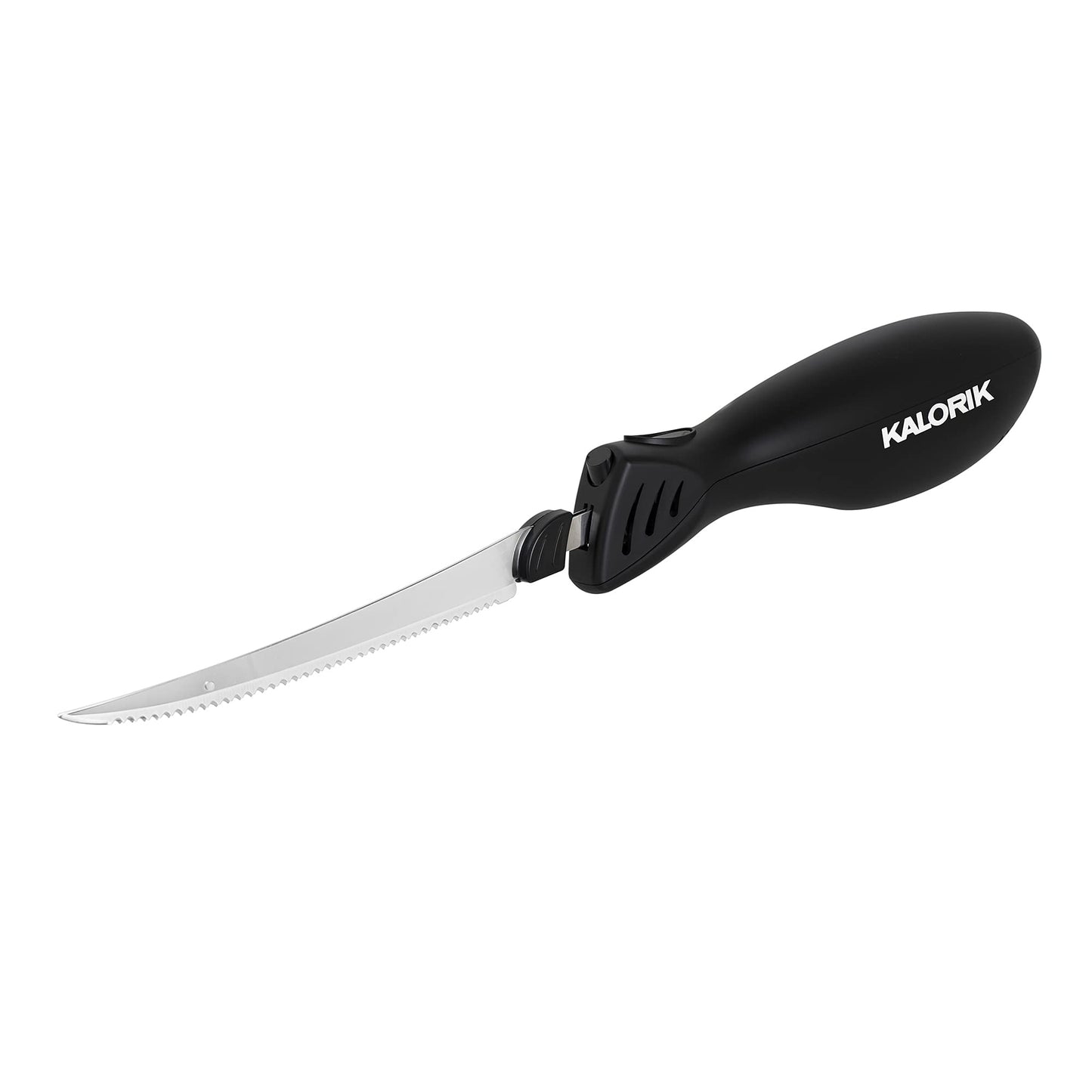 Kalorik Cordless Electric Knife with Fish Fillet Blade, Black