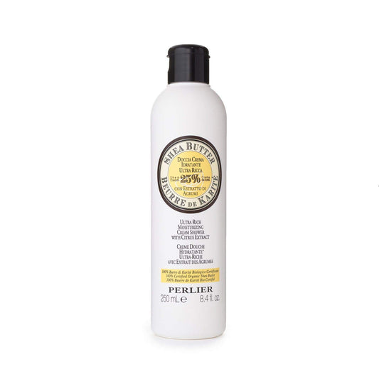 Perlier Shea Butter with Citrus Bath & Shower Cream, 8.4 fl. oz.
