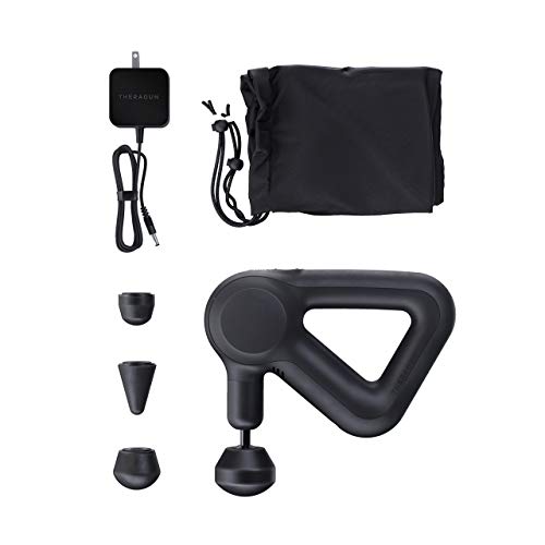 TheraGun Prime Quiet Deep Tissue Therapy Massage Gun - Bluetooth Enabled, Electric Percussion Massage Gun & Personal Massager for Pain Relief in Neck, Back, Leg, Shoulder and Body