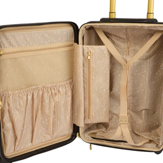 Samantha Brown 22" Hardside Carry-On, Champagne