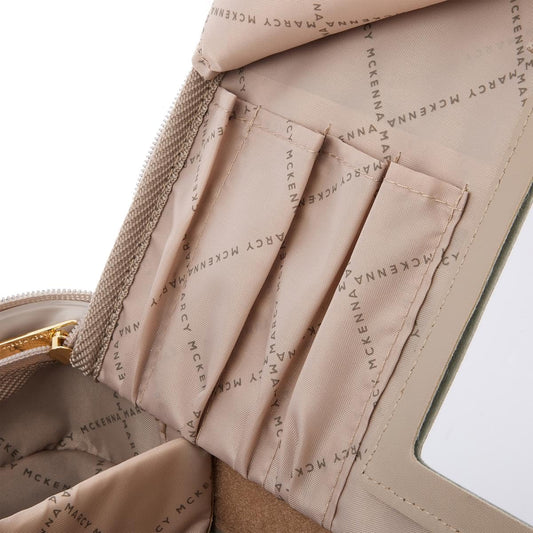 Marcy McKenna Hamptons Collection Hard Side Beauty Case - Rose Taupe