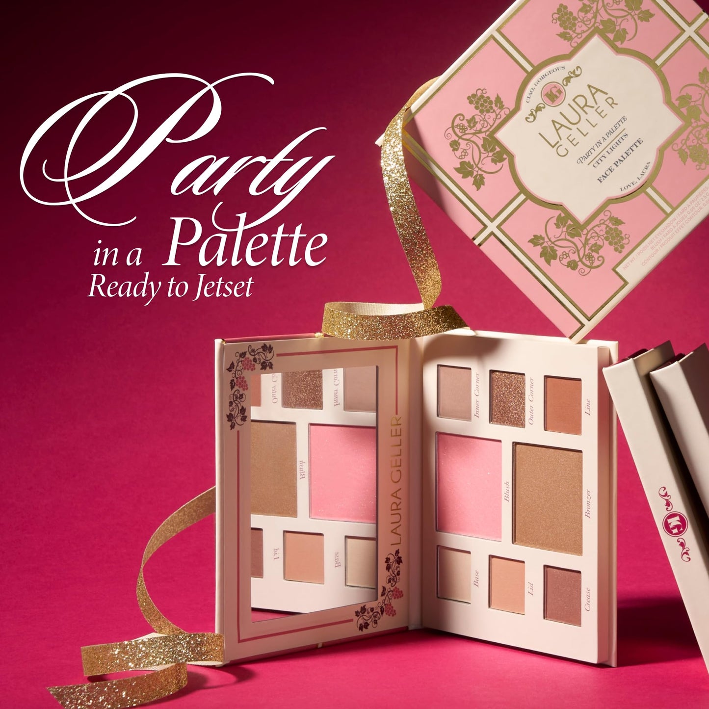 LAURA GELLER NEW YORK Annual Party in a Palette Full Face Palette Set