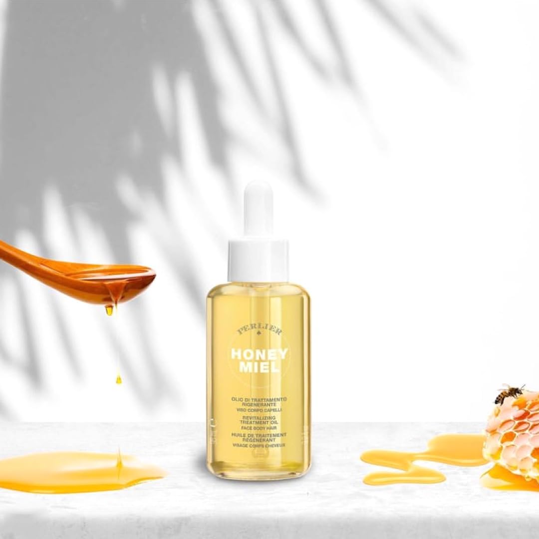 Perlier Honey Miel Revitalizing Treatment Oil Face, Body and Hair 95 ml, 3.2 Fl Oz