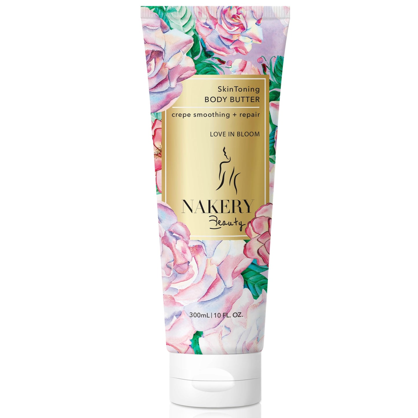 Nakery Body Butter Anti Aging Moisturizer - Body Cream Skin Tightening Cream & Neck Firming Cream, Moisturizing Cream & Neck Tightening Cream for Body & Face Cream for Dry Skin 300ml