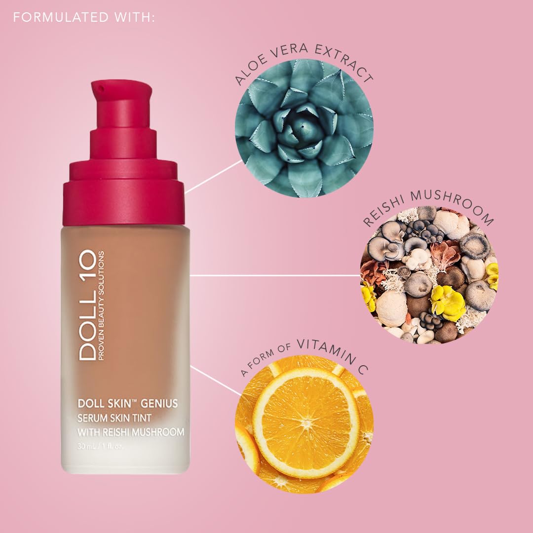 Doll Skin Genius™ Serum Skin Tint With Reishi Mushroom