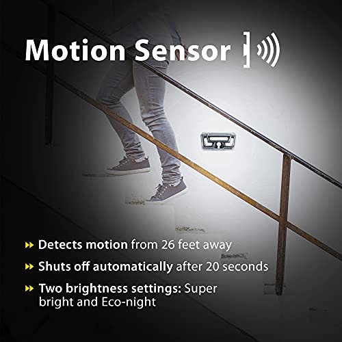 Bell+Howell Solar Bionic Wall Light Solar Lights Outdoor with Motion Sensor