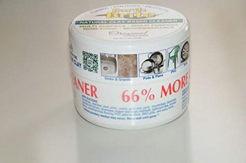 Earth Brite Natural Clay Multi Purpose Cleaner 17.5 Ounce