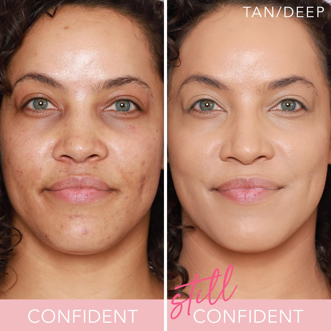 T.C.E This Covers Everything Super Coverage Serum Makeup with Peptides - Skincare/Makeup Hybrid Full Coverage Color Correcting