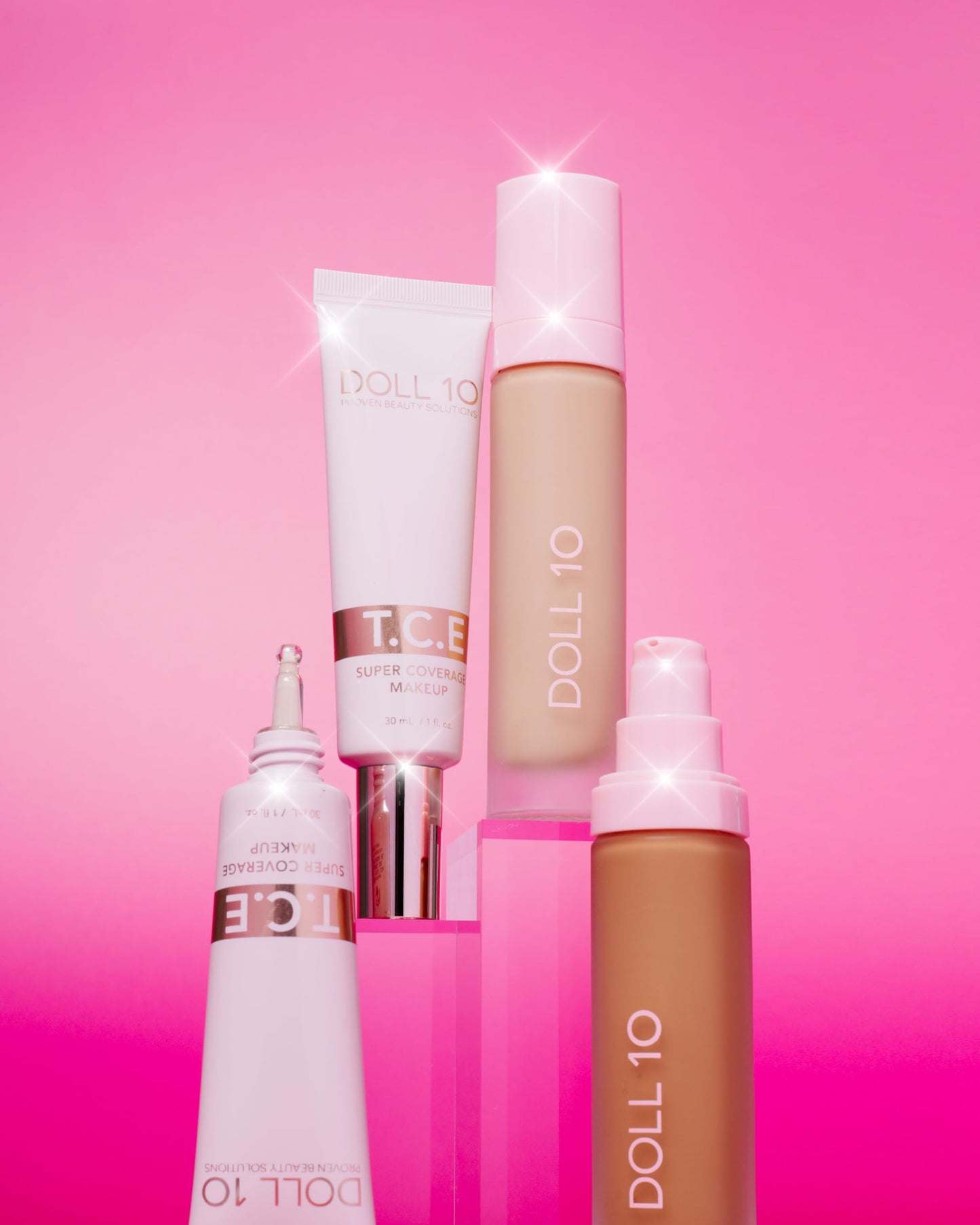 T.C.E This Covers Everything Super Coverage Serum Makeup with Peptides - Skincare/Makeup Hybrid Full Coverage Color Correcting
